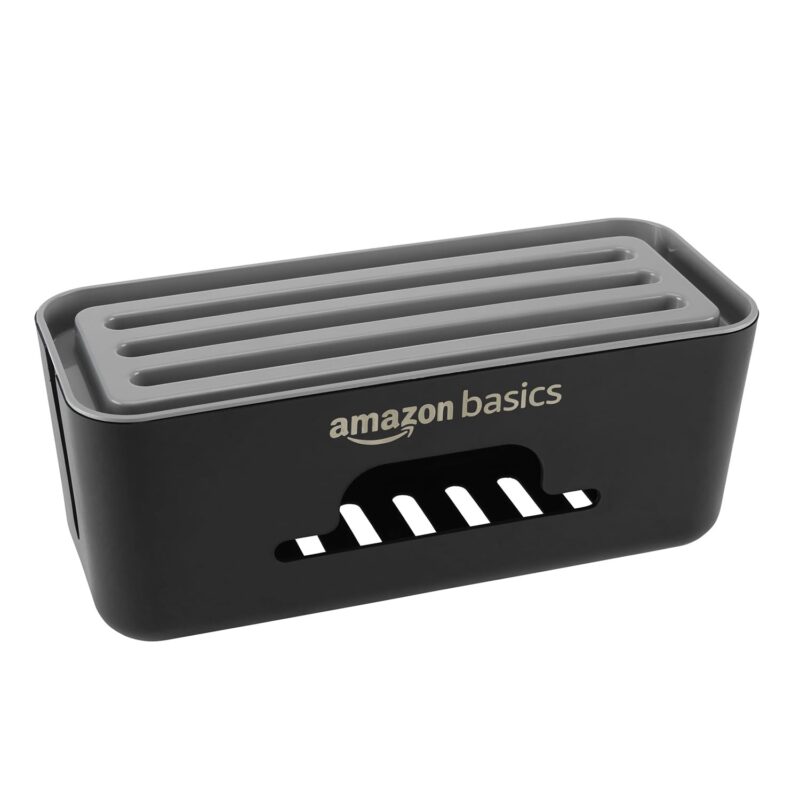 Amazon Basics  Cable Management Box with Mobile Stand
