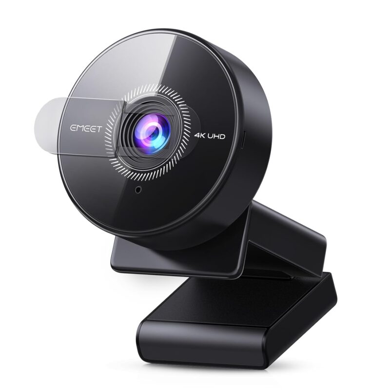 eMeet C950 4K Webcam for PC - 8 Megapixels 4K UHD