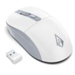 Wireless Mouse, 2.4GHz USB Nano Receiver,3 DPI (800/1200/1600)