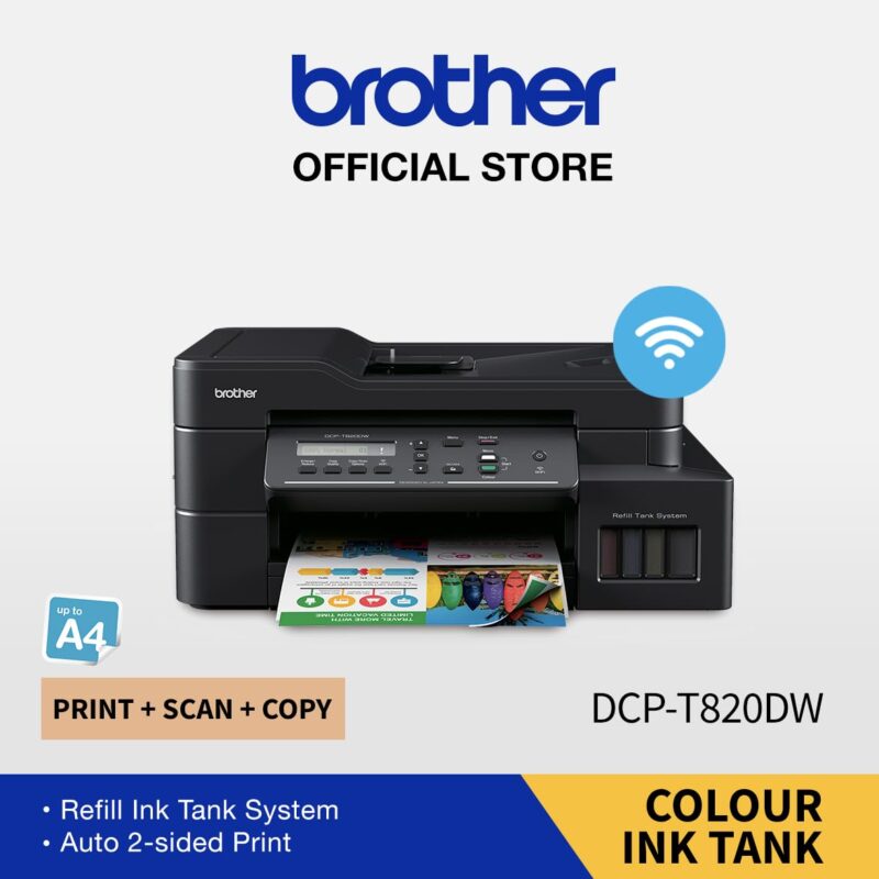 Brother DCP-T820DW Printer Auto Duplex Printiner - Image 2